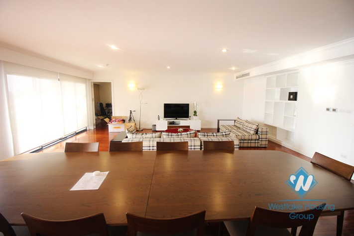 A super modern, bright and spacious apartment with full service for rent in Tay Ho